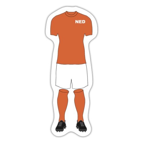 Netherlands Football Team Fan Footyr - Sticker
