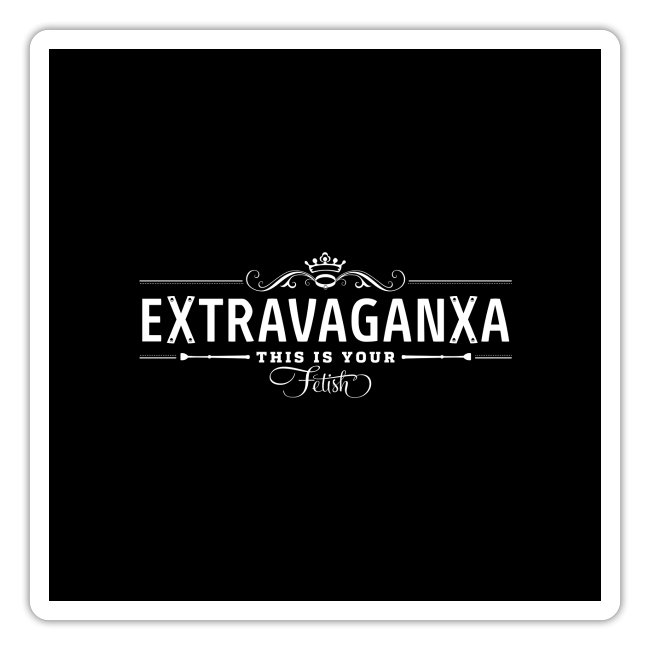 extravaganxa Logo Maske Black