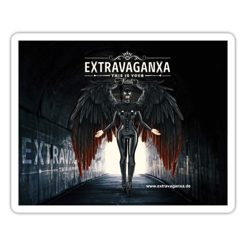 eXtravaganXa - Mørk engel - Sticker