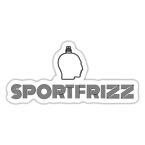 SPORTFRIZZ logo black - Sticker