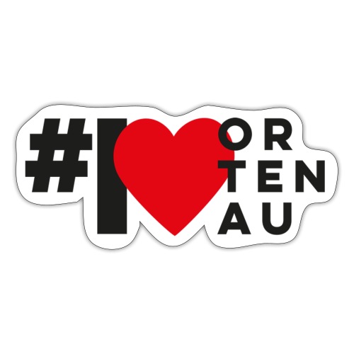 # I LOVE ORTENAU - Sticker