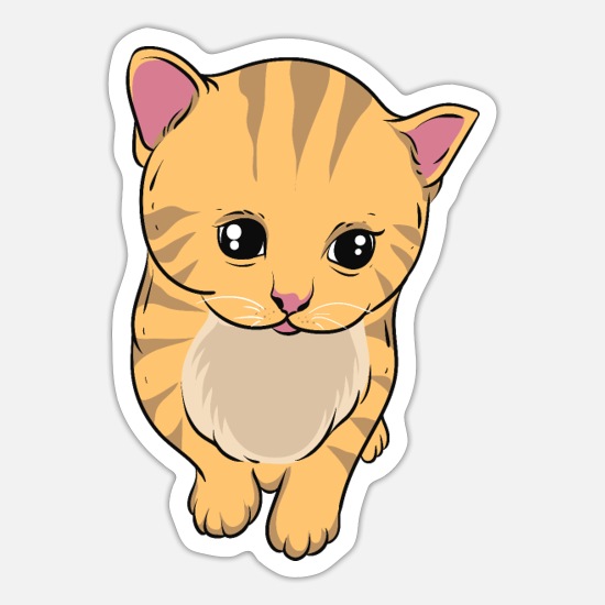 Sweet little kitten.' Sticker | Spreadshirt