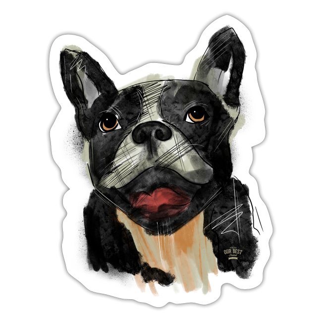 French Bulldog Portrait - lebendig und urban