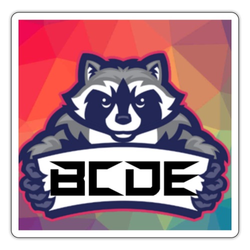 bcde_logo - Naklejka