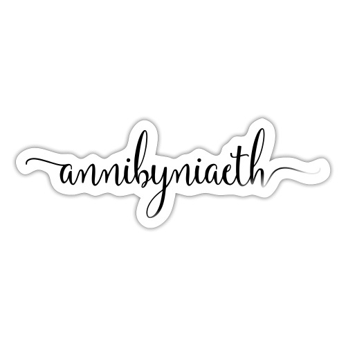 Annibyniaeth, Independence, Welsh, Wales - Sticker