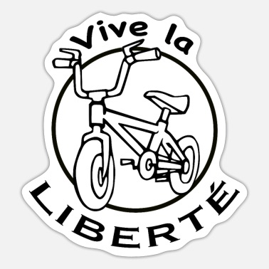 viva la libertad bicicleta de dibujos animados' Taza | Spreadshirt