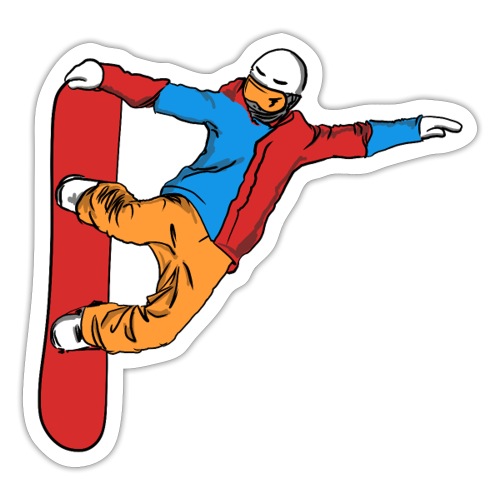 Snowboard - Sticker