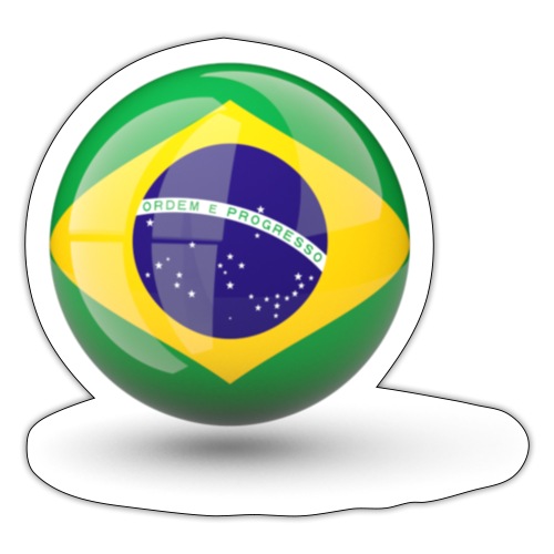 Símbolo da Bandeira do Brasil - Sticker