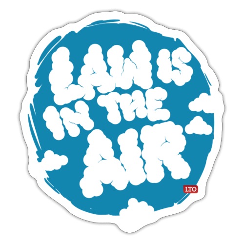 Law is in the air - Sticker
