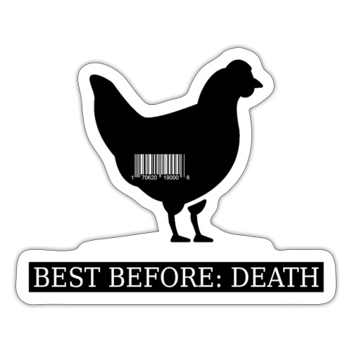 CHICKEN BEST BEFORE: DEATH - Sticker