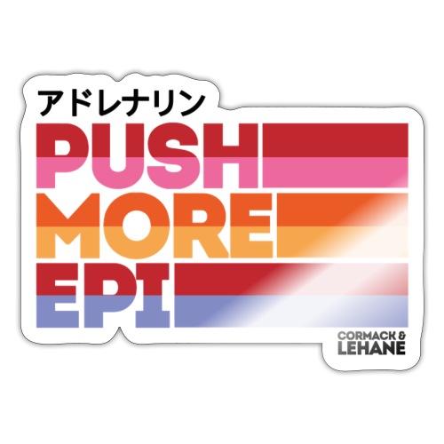 PUSH MORE EPI - Sticker
