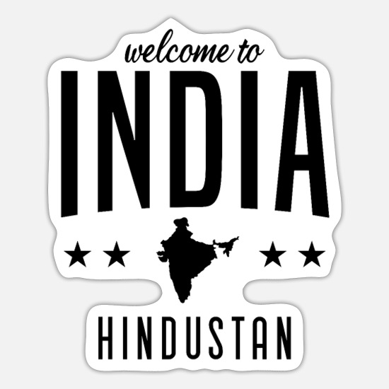 Funny Indian saying from India as a gift' Sticker | Spreadshirt