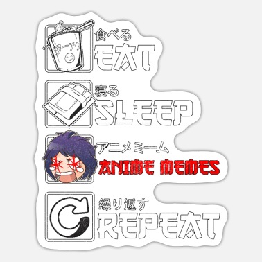 Anime Meme Stickers | Unique Designs | Spreadshirt