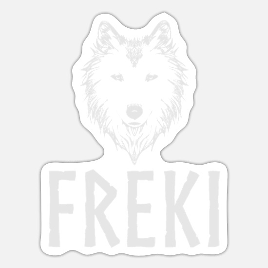 Freki | Odin Geri runer mytologi' Sticker Spreadshirt