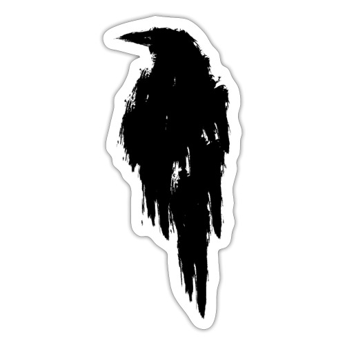 Raven (black) - Sticker