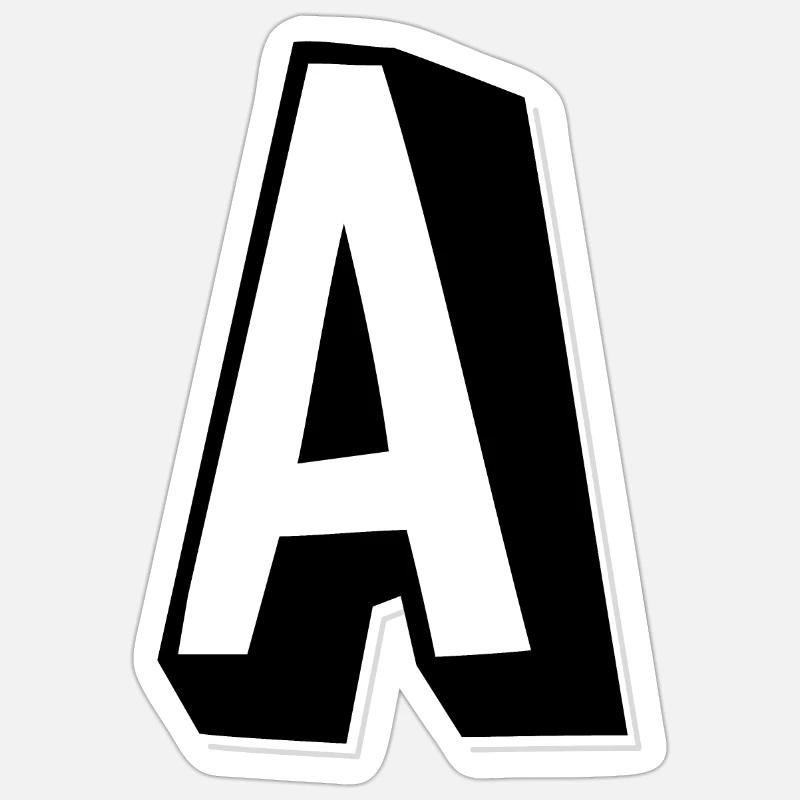 Buchstabe A - Alphabet A.