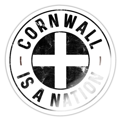Cornwall Is A Nation - Sticker