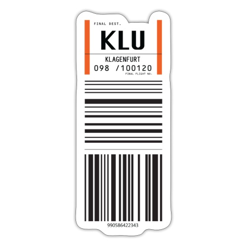 Flughafen Klagenfurt - KLU - Sticker