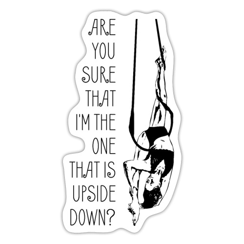 Upside down trapeze - Adesivo