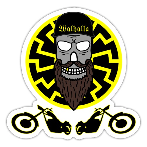 Ride to Valhalla - Sticker