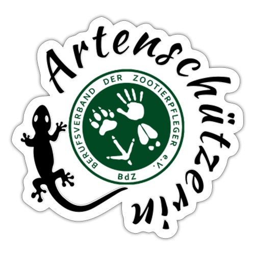 Artenschützerin - Sticker