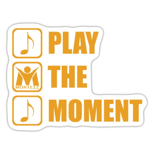 RM - Play the moment - Orange - Sticker