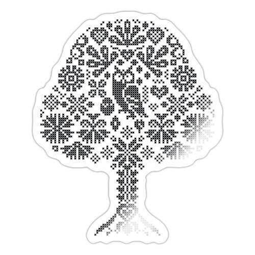 Hrast (Oak) - Tree of wisdom BoW - Sticker