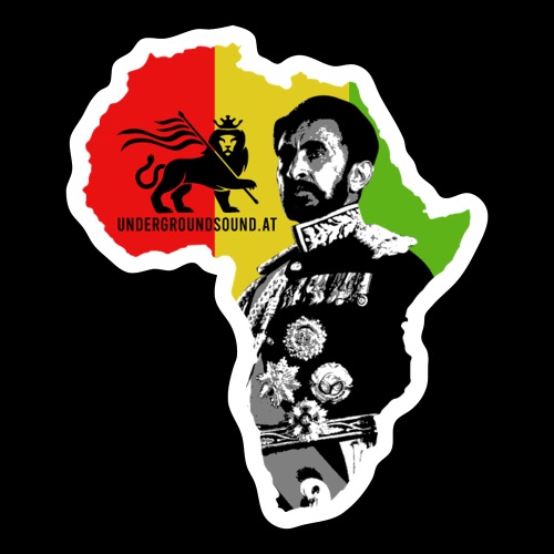 Africa Conquerin Lion H.I.M. - Sticker