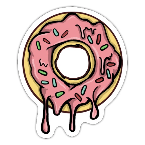 Doughnut - Klistermärke