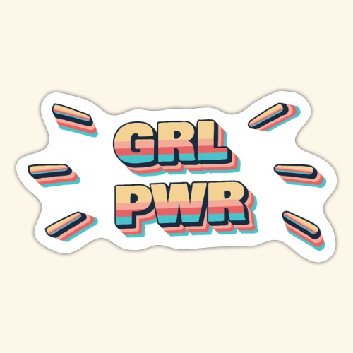 GRLPWR - Sticker