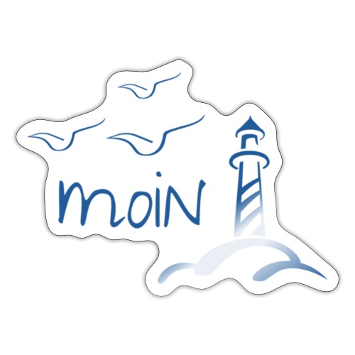 Moin - Sticker