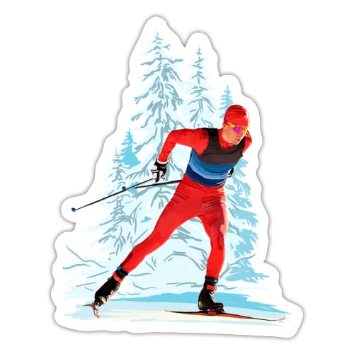 Skilanglauf - Sticker