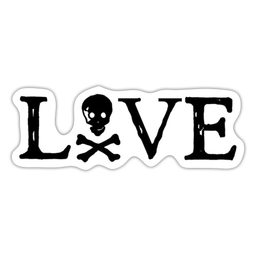 Love Skull - Sticker