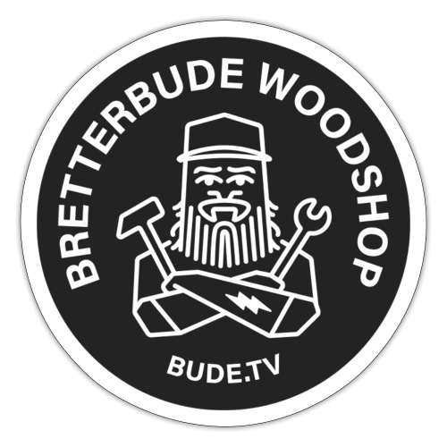 Bretterbude Woodshop - Sticker
