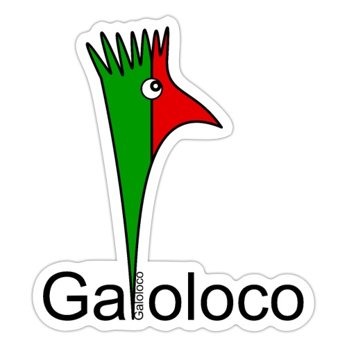 Galoloco - « Galoloco » - Autocollant