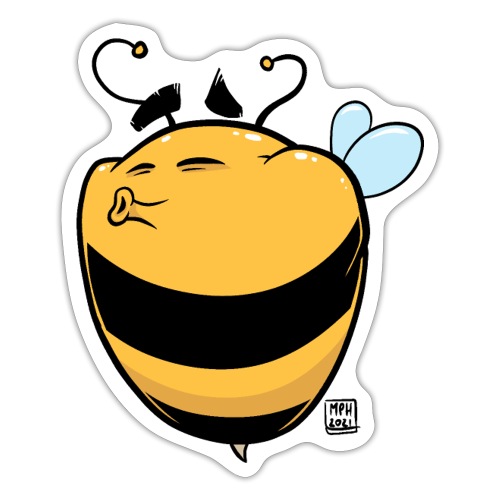 Küss mich Biene - Sticker