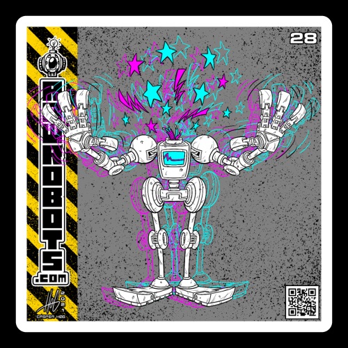 The L.O.S.T. Robot! (Logical Organizer System Tota - Sticker