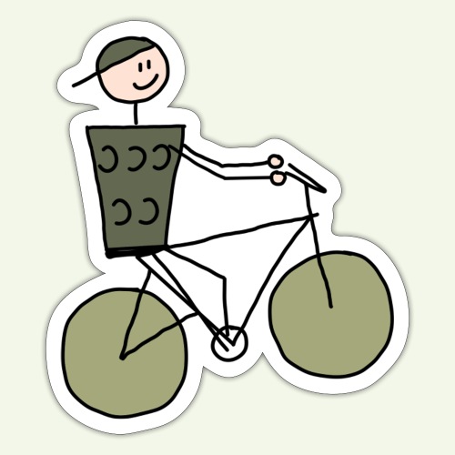 Schobbtimist Fahrrad - Sticker