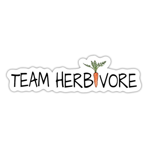 Team Herbivore - Sticker