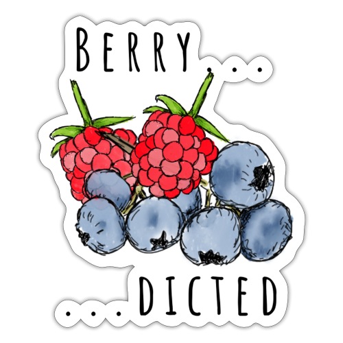 Berry dicted - Sticker