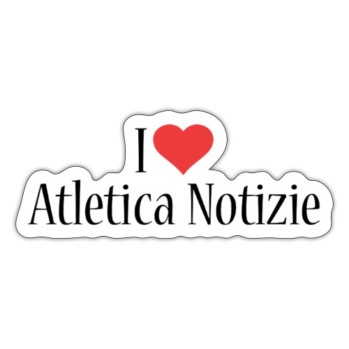 I love Atleticanotizie - Adesivo