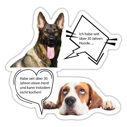 Hundeerfahrung - Sticker