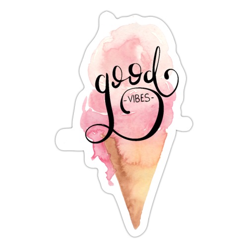 Goood Vibes Icecream n°2 - Sticker
