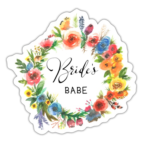 Team Bride BRIDES BABE n°4 - Sticker
