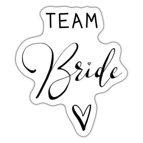 Team Bride TEAM BRAUT n°4 - Sticker