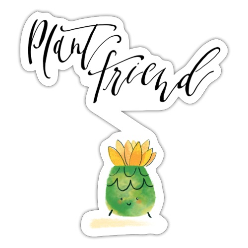Plant Friend n°3 - Sticker
