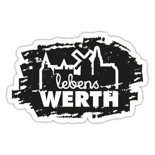 Werth - Lebens WERTH - Skyline - Sticker