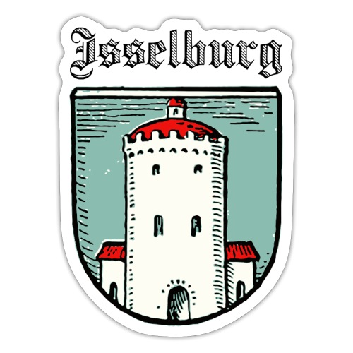 Isselburg mit Zeichen - Sticker