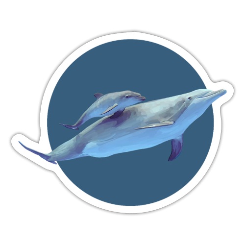 Delfin - Sticker