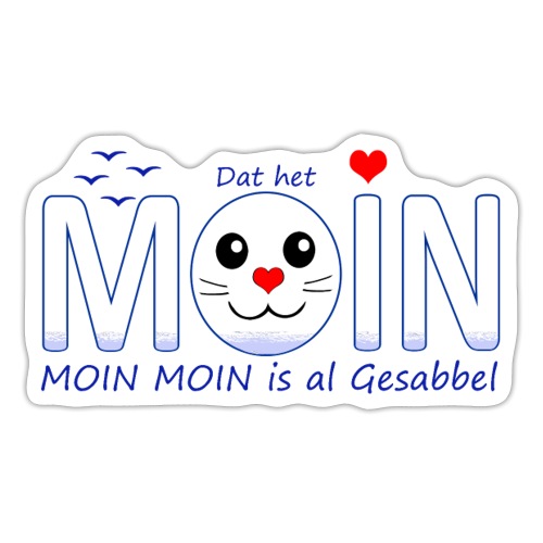 Moin Moin - Sticker